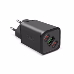 SBS TETRGANUSB2CPD100W, Intérieure, Secteur, 12 V, Noir