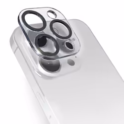 SBS TECAMGLIP15PK, Cache objectif, Noir, Transparent, Verre trempé, Apple, iPhone 15 Pro, iPhone 15 Pro Max, 15 g