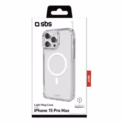 SBS TELIGMAGIP1567PT coque de protection pour téléphones portables 17 cm (6.7") Housse Transparent