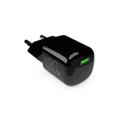 PURO PUFCMTCUSBC20WGBLK chargeur d'appareils mobiles Smartphone, Tablette Noir Secteur Recharge sans fil Charge rapide Intérieure