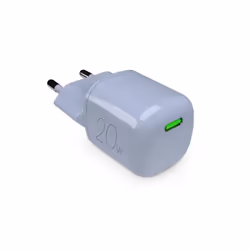 PURO PUFCMTCUSBC20WGLBLUE, Intérieure, Secteur, 12 V, Recharge sans fil, Bleu