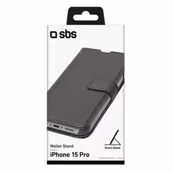 SBS TEBKWALIP1561PK 6.1" Étui avec portefeuille Noir