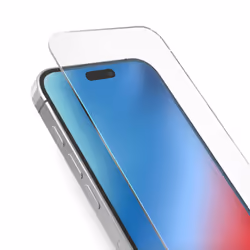 SBS TESCRGLIP1567P, Apple, iPhone 15 Pro Max, Résistant aux chocs, Résistant aux rayures, Résistant aux chocs, Transparent, 1 ...