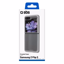 SBS TECOVSAZFLIP5T 6.7" Housse Transparent