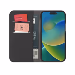 PURO PUIPC1561BOOKC3BLK 6.1" Étui avec portefeuille Noir