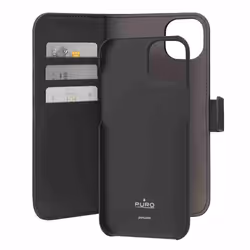 PURO PUIPC1567BOOKC3BLK 6.7" Étui avec portefeuille Noir
