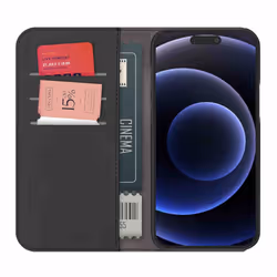 PURO PUIPC15P67BOOKC3BLK 6.7" Étui avec portefeuille Noir