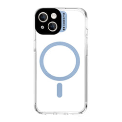 Case & Me CMCOVCAMTMSIP1561A coque de protection pour téléphones portables 15,5 cm (6.1") Housse Bleu, Transparent