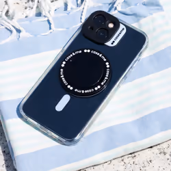Case & Me CMCOVCAMTMSIP1561A coque de protection pour téléphones portables 15,5 cm (6.1") Housse Bleu, Transparent - Vue supplémentaire 5