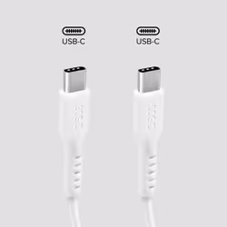 SBS TECABLETCC10W câble USB USB 2.0 1 m USB C Blanc - Vue supplémentaire 4