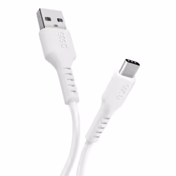 SBS TECABLEMICROC10W, 1 m, USB A, USB C, USB 2.0, 0,48 Gbit/s, Blanc