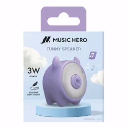 SBS MHSPEAKBULL haut-parleur portable et de fête Enceinte portable mono Violet 3 W