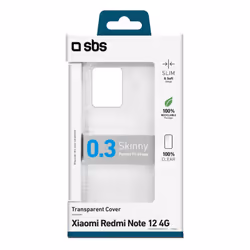 SBS TESKINXIR12CT coque de protection pour téléphones portables 17 cm (6.7") Housse Transparent