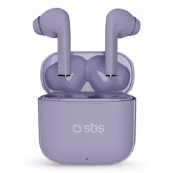 SBS Beat Free, True Wireless Stereo (TWS), Appels/Musique/Sport/Au quotidien, 50 g, Casque, Violet