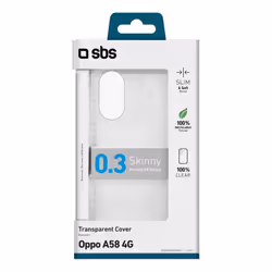 SBS TESKINOPA58T coque de protection pour téléphones portables 16,5 cm (6.5") Housse Transparent - Vue supplémentaire 2