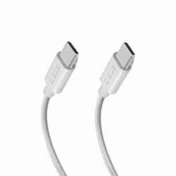 SBS TECABLETISSUETCC240G, 2 m, USB C, USB C, USB 3.2 Gen 2 (3.1 Gen 2), 10000 Mbit/s, Gris