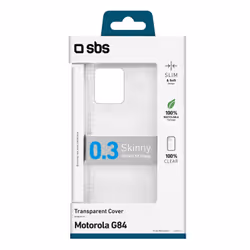 SBS TESKINMOG84T coque de protection pour téléphones portables 16,5 cm (6.5") Housse Transparent