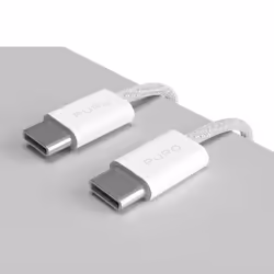 PURO PUCCCFABK415MTWHI câble USB 1,5 m USB 2.0 USB C Blanc - Vue supplémentaire 4