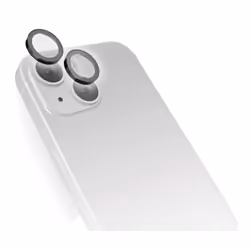 SBS TESINCAMGLIP15P, Cache objectif, Noir, Verre, Silicone, Apple, iPhone 15 Pro/15 Pro Max, 15 g