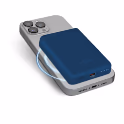 SBS TEBB5000MAG1CB, 5000 mAh, Recharge sans fil, Bleu