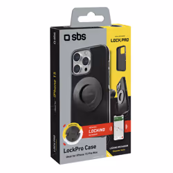 SBS TEURIP1567P coque de protection pour téléphones portables 17 cm (6.7") Housse Noir