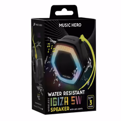 SBS MHSPIBIZA5BTK haut-parleur portable et de fête Enceinte portable mono Noir 5 W