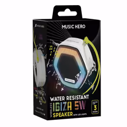 SBS MHSPIBIZA5BTW haut-parleur portable et de fête Enceinte portable mono Blanc 5 W - Vue supplémentaire 2