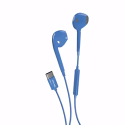 SBS Tubb, Avec fil, Appels/Musique, 20 g, Casque, Bleu