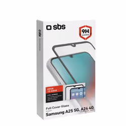 SBS TESCRFCSAA25 écran et protection arrière de téléphones portables Protection d'écran transparent Samsung 1 pièce(s)