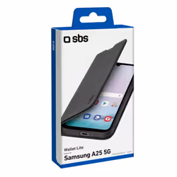 SBS TEBKLITESAA25K 6.5" Étui avec portefeuille Noir