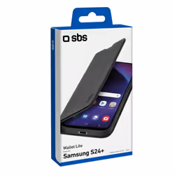 SBS TEBKLITESAS24PK 6.7" Étui avec portefeuille Noir