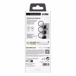 SBS TECAMGLSAS24P écran et protection arrière de téléphones portables Protecteur d'objectif caméra Samsung 1 pièce(s)