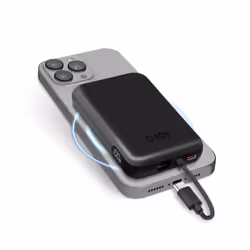 SBS TEBB5000TCMAG, 5000 mAh, Recharge sans fil, Noir