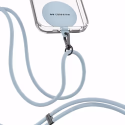 Case & Me CMUNILACEA, Tour de cou, Cyan, Polyuréthane thermoplastique (TPU), Universel, 1 pièce(s), 0,6 m