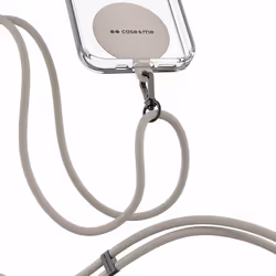 Case & Me CMUNILACEB, Tour de cou, Beige, Polyuréthane thermoplastique (TPU), Universel, 1 pièce(s), 0,6 m