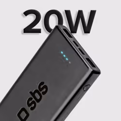 SBS TTBB10000FASTPD2 banque d'alimentation électrique 10000 mAh Noir - Vue supplémentaire 5