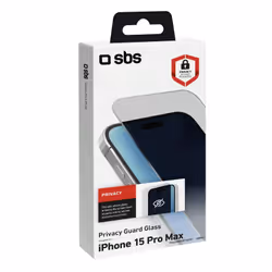SBS TESCRPRVIP1567P écran et protection arrière de téléphones portables Protection de l'écran contre les regards indiscrets Apple 1 pièce(s)
