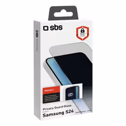SBS TESCRPRVSAS24 écran et protection arrière de téléphones portables Film de protection anti-reflets Samsung 1 pièce(s)