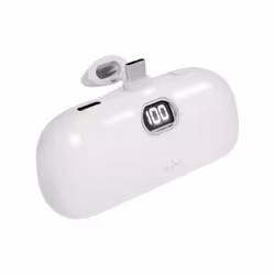 PURO PUFCBB50C1USBCPLUG, 5000 mAh, 5 V, Blanc