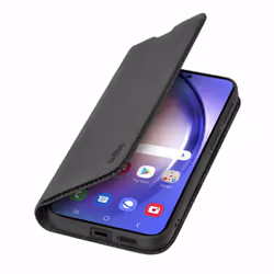 SBS TEBKLITESAA55K, Étui avec portefeuille, Samsung, Galaxy A55, 16,8 cm (6.6"), Noir