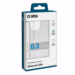 SBS Coque Skinny pour Motorola Moto G04
