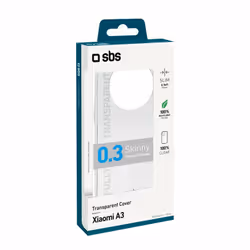 SBS TESKINXIA3T Housse Redmi A3 TPU Transparent - Vue supplémentaire 2