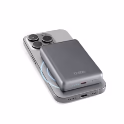 SBS TEBB10000MAGSLIM, 10000 mAh, Power Delivery, Recharge sans fil, 20 W, Gris
