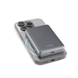 SBS TEBB10000MAGSLIM banque d'alimentation électrique 10000 mAh Recharge sans fil Gris