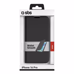 SBS TEWALIP1661PK 6.3" Étui avec portefeuille Noir