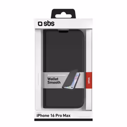 SBS TEWALIP1667PK coque de protection pour téléphones portables 17,5 cm (6.9") Étui avec portefeuille Noir - Vue supplémentaire 2