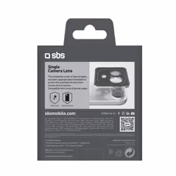 SBS TESINCAMGLIP16K écran et protection arrière de téléphones portables Protecteur d'objectif caméra Apple 1 pièce(s)