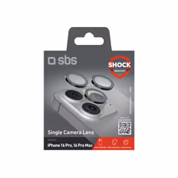 SBS TESINCAMGLIP16PK écran et protection arrière de téléphones portables Protecteur d'objectif caméra Apple 1 pièce(s)