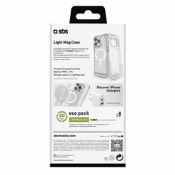 SBS Light Mag coque de protection pour téléphones portables 17,5 cm (6.9") Housse Transparent - Vue supplémentaire 4