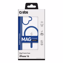 SBS TEMAGCOLIP1661B 6.1" Housse Bleu, Transparent